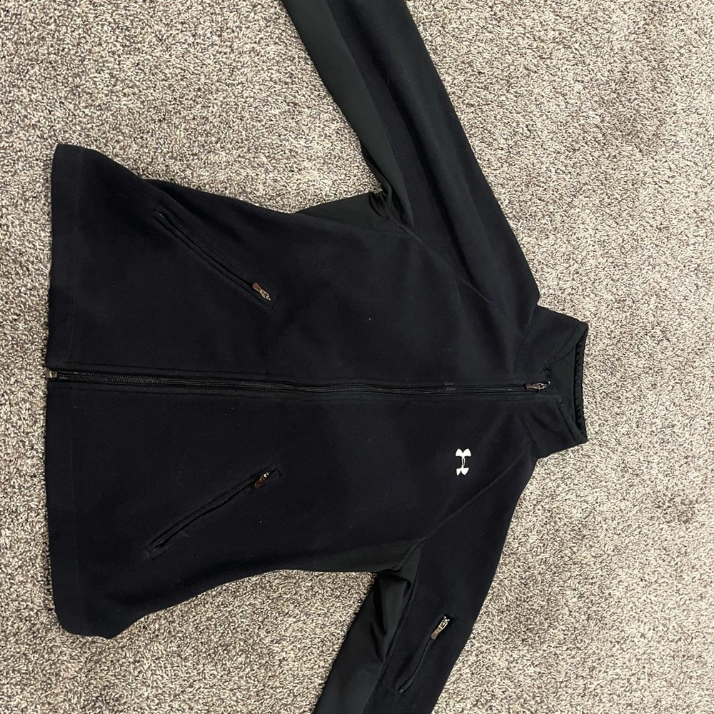 Under Armour Black Zip-Up Jacket